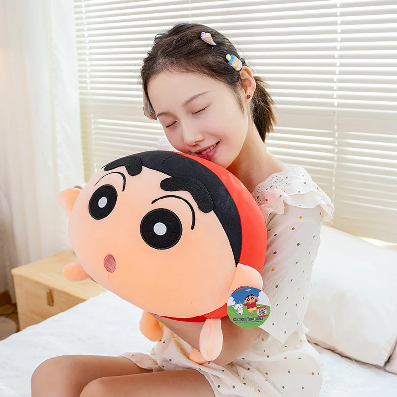 35cm crayón Shin-chan juguete de peluche crayón Shin-chan muñeco de peluche Anime peluches almohada cojín acompañar muñecas regalo de Navidad