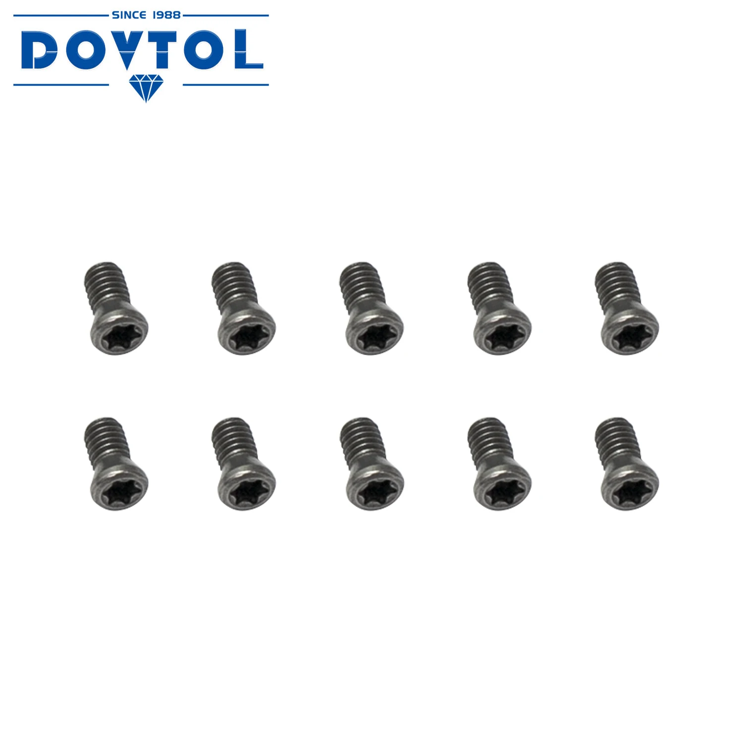 M4x8 Screws Bolts 10pcs For Woodworking Replacement Carbide Inserts on Spiral cutter head