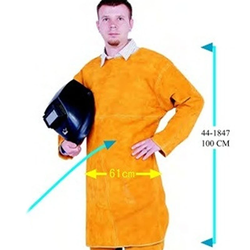 L XL Sleeved Cowhide Apron Reverse Dressing Category 1 Adult L0.52XL