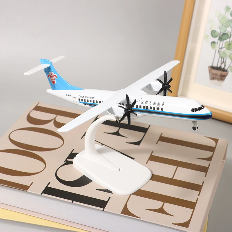 20cm 1:200スケール サザン航空 ATR 合金製飛行機模型 ランディングギア付き ダイキャスト航空機