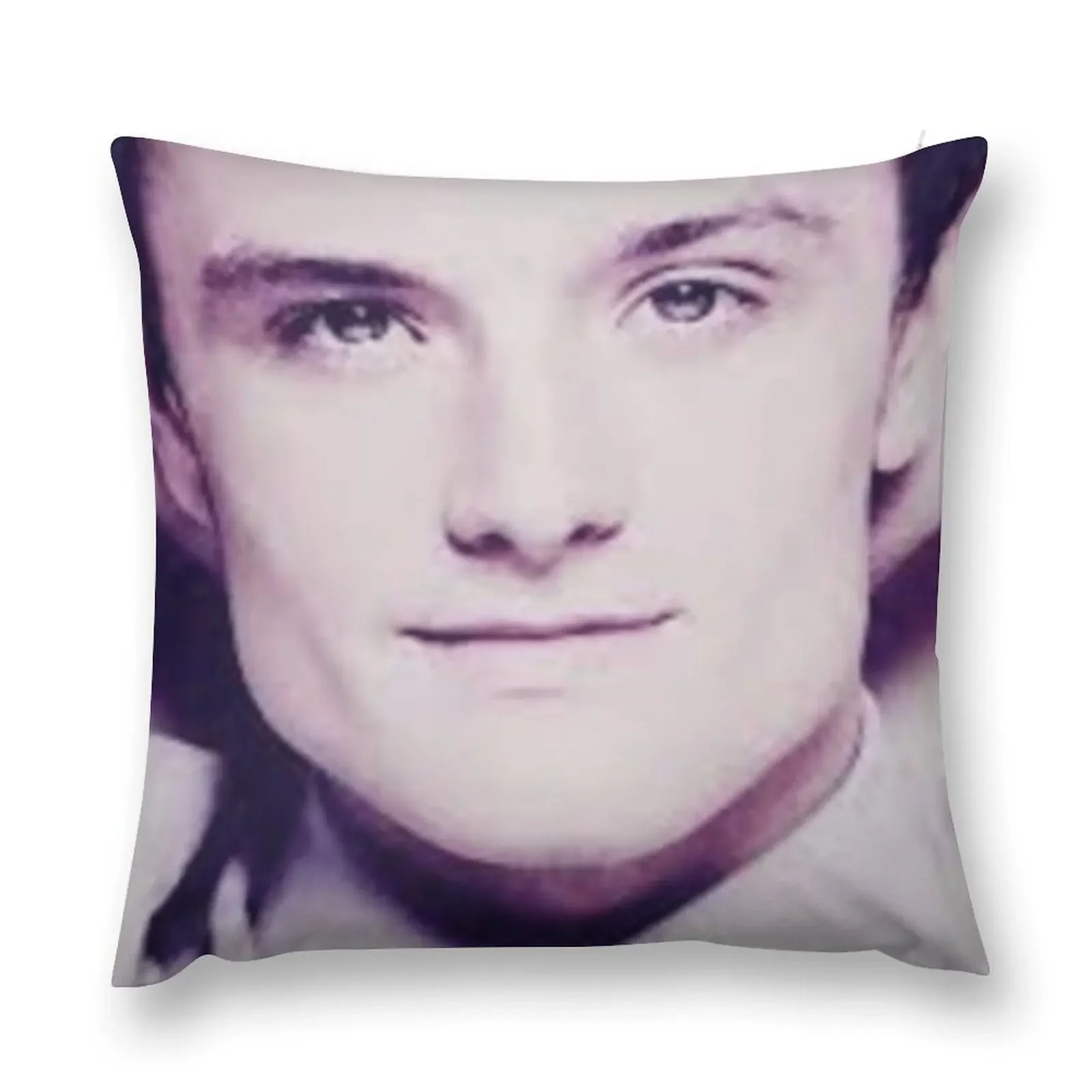 Josh Hutcherson Whistle Edit Throw Pillow Pillow Cases Pillowcase Christmas Covers For Cushions pillow