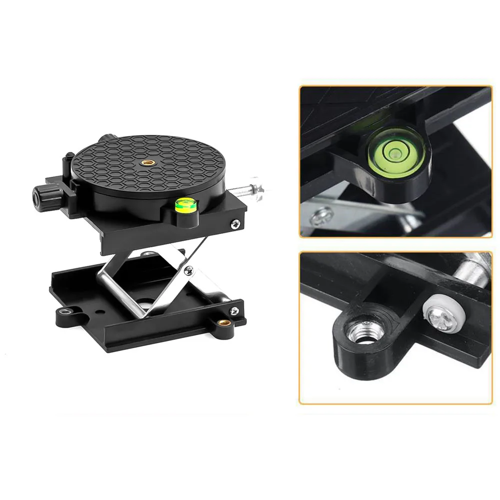 Adjustable Height Aluminum Router Lift Site Preparation Large Working Area Multi-Direction Tuning Precise Adjustments