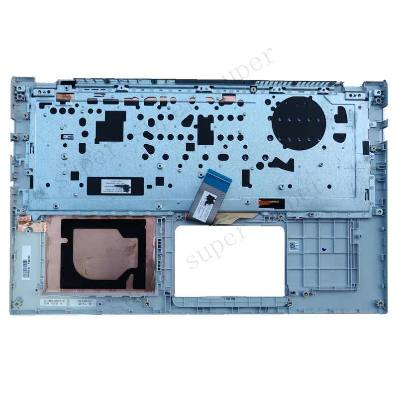 SSS+ UK Silver Palmrest Backlit keyboard for Asus X512F X512J X512U X512D R564F R564J