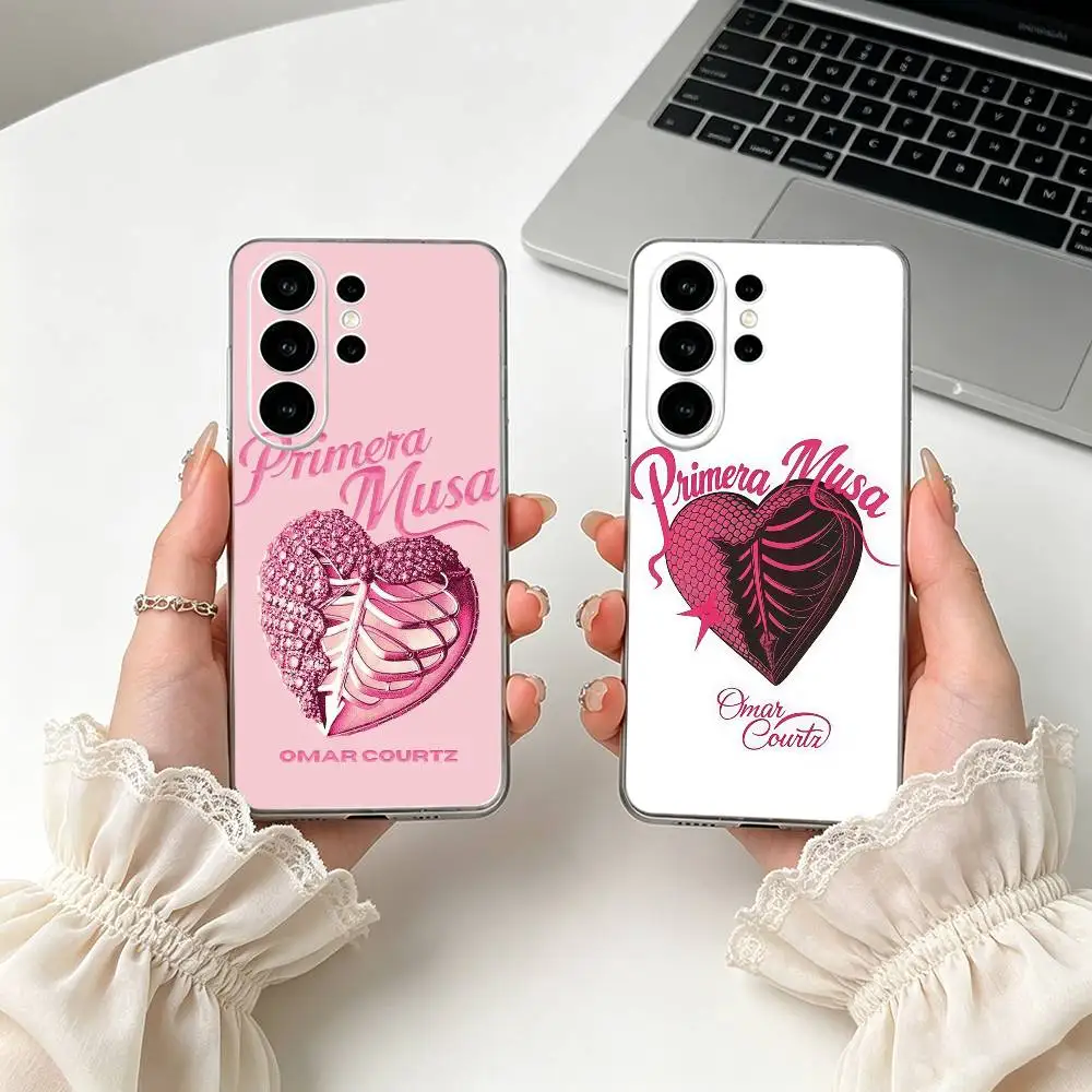 Singer Ousi O-Omar Courtz  Clear Phone Case for Samsung S25, S24, S21, FE, S22, S23, S30, Ultra, S20, Plus, Lite