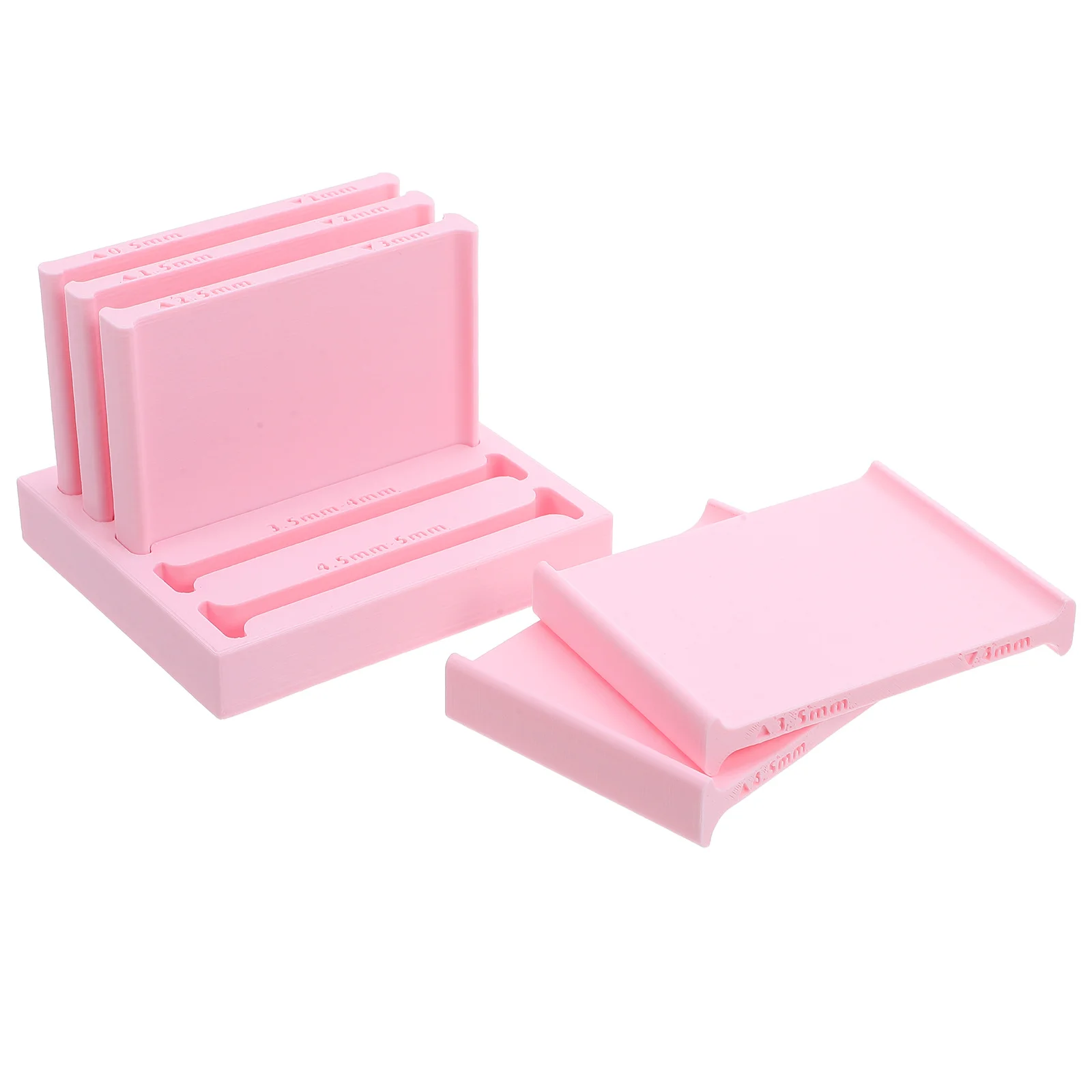 

1 set 1 Set Polymer Tools Roller Set Soft Clay Tool Kit With Thickness Guide For Diy Crafts Durable Clay Modeling Equipment -