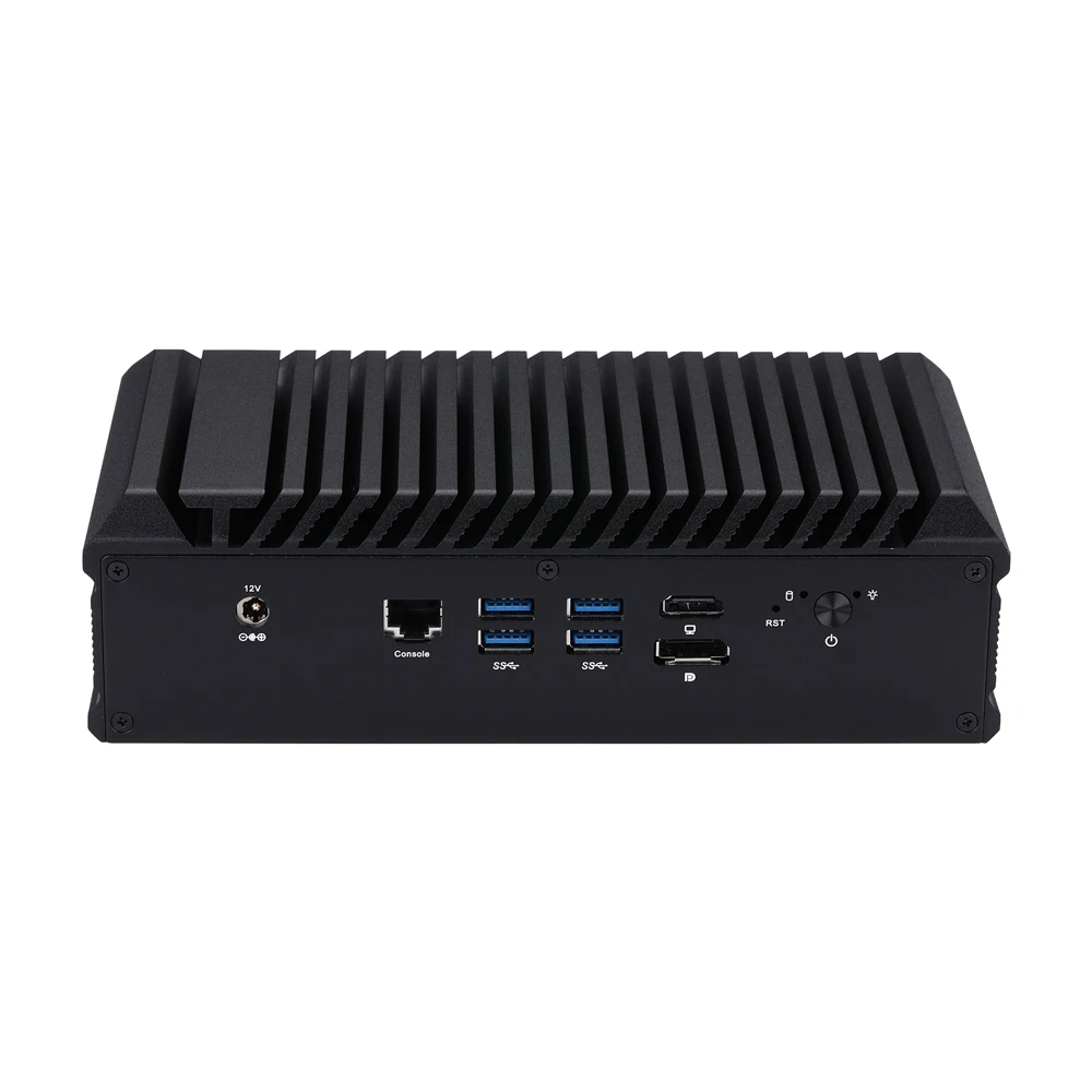 Qotom 8x LAN 6x RS-232 Mini PC Core i3-10110U/ i5-8260U/ i7-10710U Fai da te Potente Router Firewall VPN PC virtuale