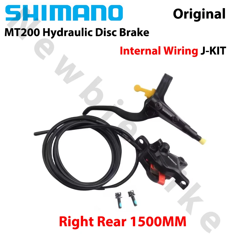 シマノ MT200 片側油圧ディスクブレーキ内部配線 J-KIT MTB