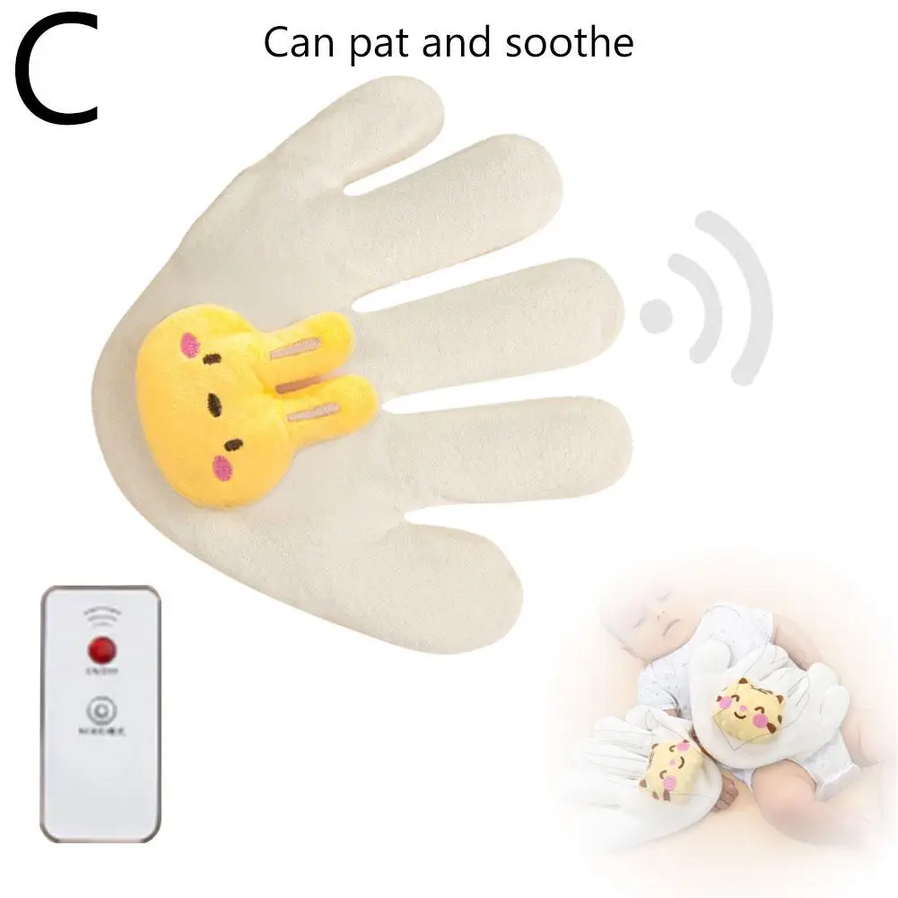 Babies Soothes Cute Cartoon Design Hand Pillow Prevent Startles And Promotes Sleep For Girls Boys J4p5