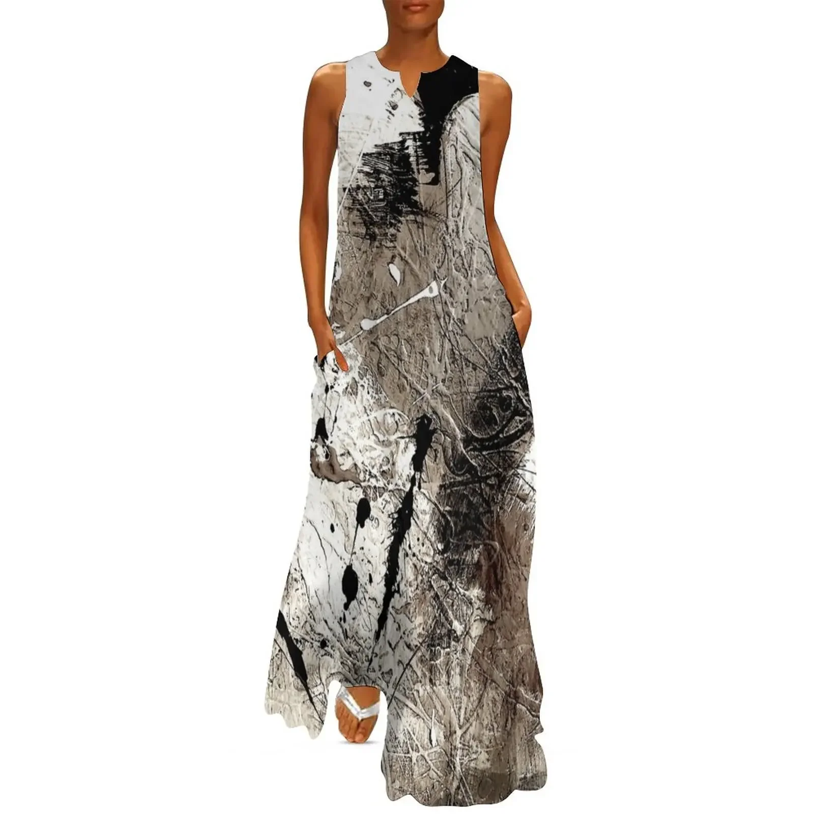 

FULL OUT LOVE Long Dress luxury dress summer dress daily Womens dresses Clothing female