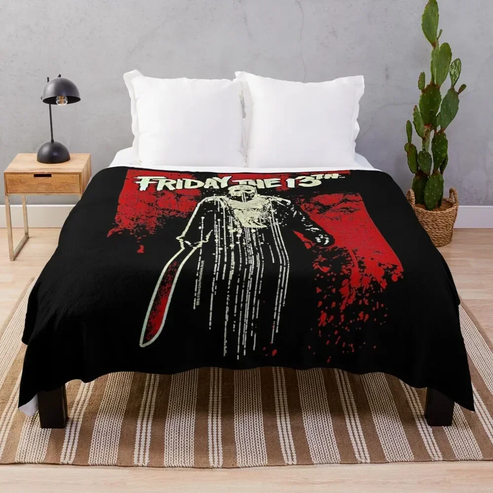

The Haddonfield Herald Throw Blanket Luxury cosplay anime wednesday Blankets