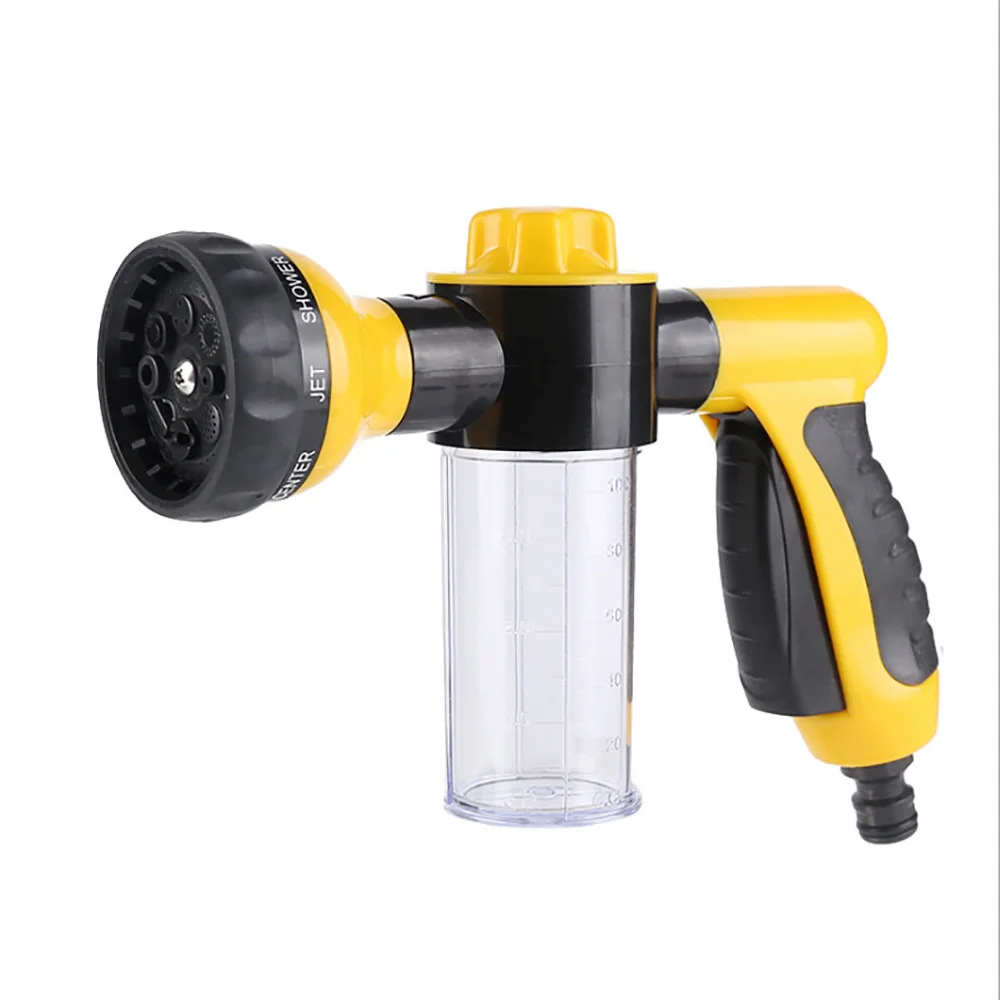 

Water Gun Hose Nozzle Car Washer Garden Watering Jet Spray High Pressure Sprinkler Foam Lance Automobiles Cleaning Tool