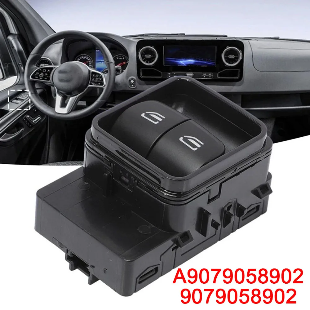 

A9079058902 Car Power Window Lift Control Lower Switch Button Driver Side For Benz Sprinter w907/910 2019 2020 2021 9079058902