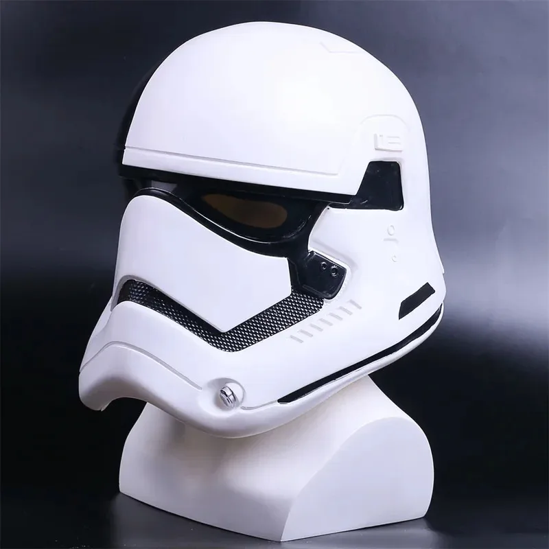 

2025 aaa Cosplay Helmets Masks Hard PVC The Force Awakens Stormtrooper Mask Deluxe Adult Man Halloween Party