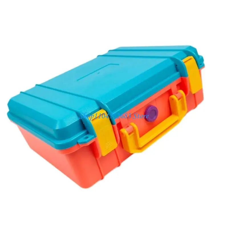 Y6GD Stackable Tool Case With Ergonomic Handle Waterproof Construction Multiple Color