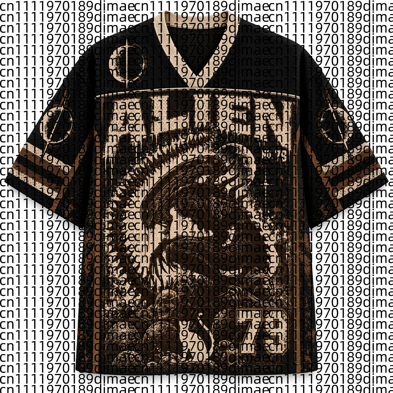 2026 Retro Elements Street Fashion Jersey Men Women Daily Dressing Cool T-shirt Autumn Winter Large Loose T-shirt Kids Shirt Top