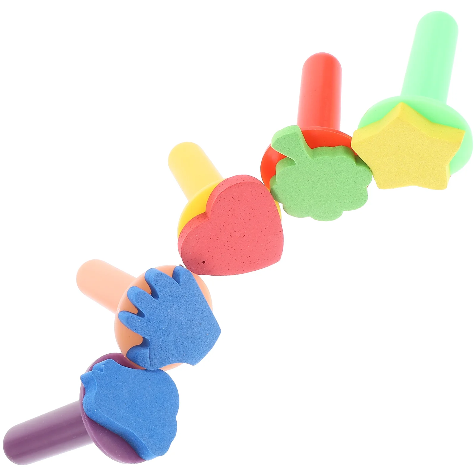 

Washable Paint Kids Painting Stamp Gifts Sponge Tool for Die DIY Stamper Sponges Child