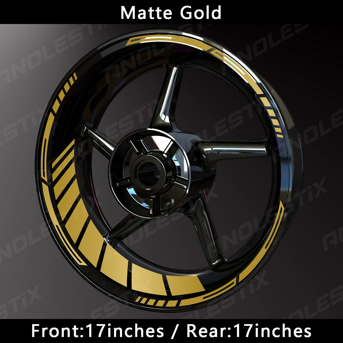 

Reflective Motorcycle Wheel Stickers Hub Decal Rim Stripe 17 Inchs For YAMAHA Honda Kawasaki Suzuki BMW KTM Husqvarna Triumph