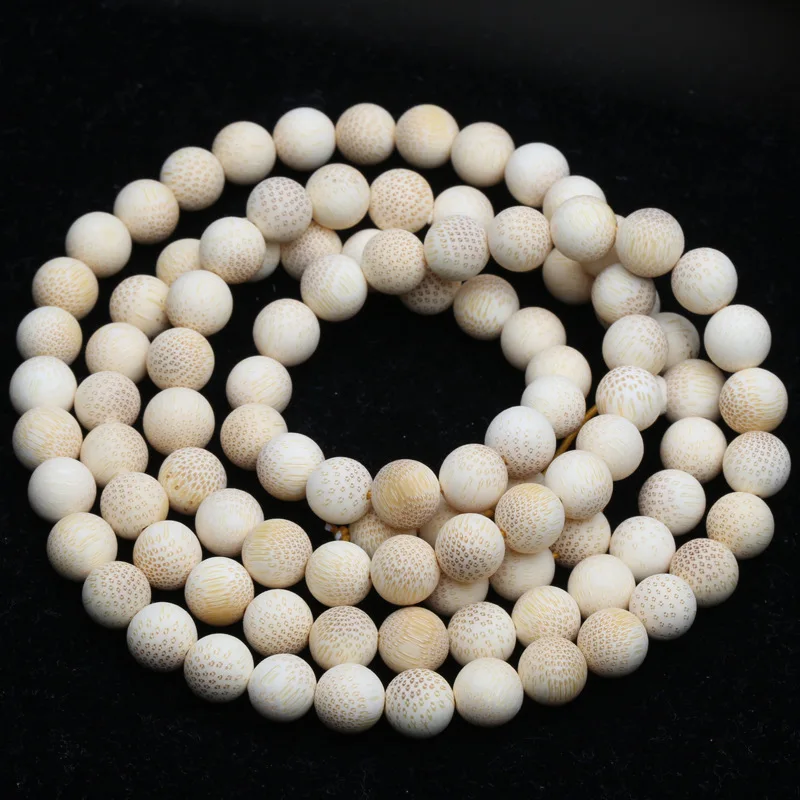 Golden Bamboo Beaded Eighteen Seeds Beads Accessories 10mm 110Piece DIYBracelet Scattered beads