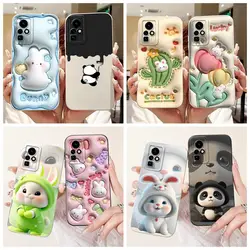 For Infinix Zero X Neo Case X6810 Cute Panda Soft Silicone Full Back Cover For Infinix Zero X Pro ZeroX Xneo Xpro Phone Fundas