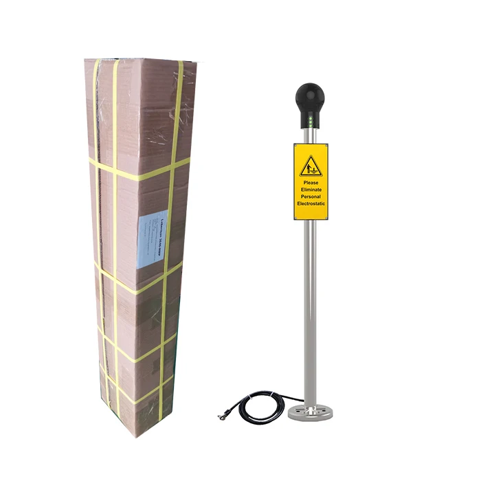 Dispositivo eliminatore elettrostatico personale/uomo per scaricare elettrostatico da parte umana