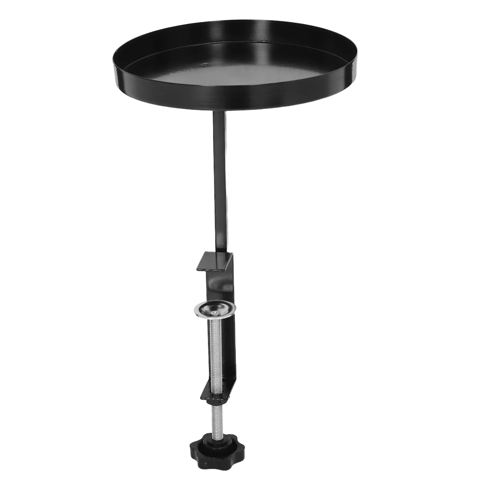 Adjustable Metal Plant Stand for Windowsill Iron Flower Rack Indoor Planter Shelf Succulent Window Clamp-on Tray Garden Display view 5