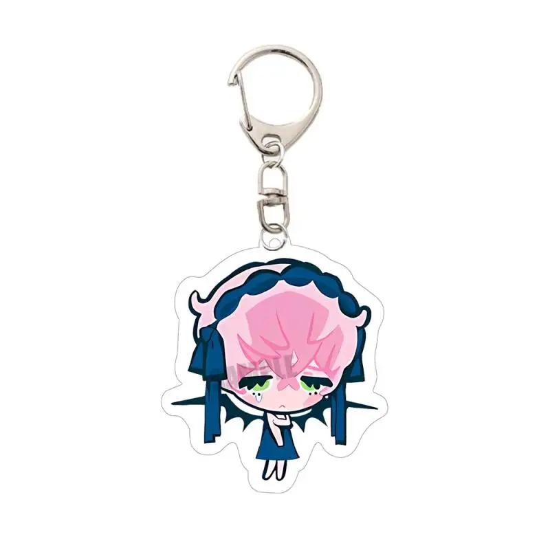 พวงกุญแจอะคริลิคการ์ตูนเอเลี่ยนสุดน่ารัก ไอวานและทิล ของตกแต่งกระเป๋า ของขวัญสุดพิเศษ