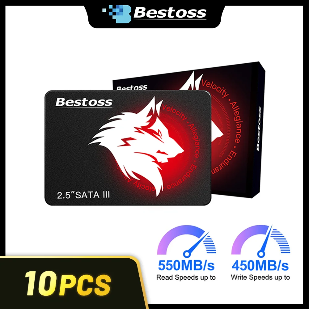 

Высокоскоростной твердотельный накопитель Bestoss, 2,5 дюйма, Sata 3.0, 120 ГБ, 128 ГБ, 240 ГБ, 256 ГБ, 480 ГБ, 512 ГБ, твердотельные накопители для настольных ПК