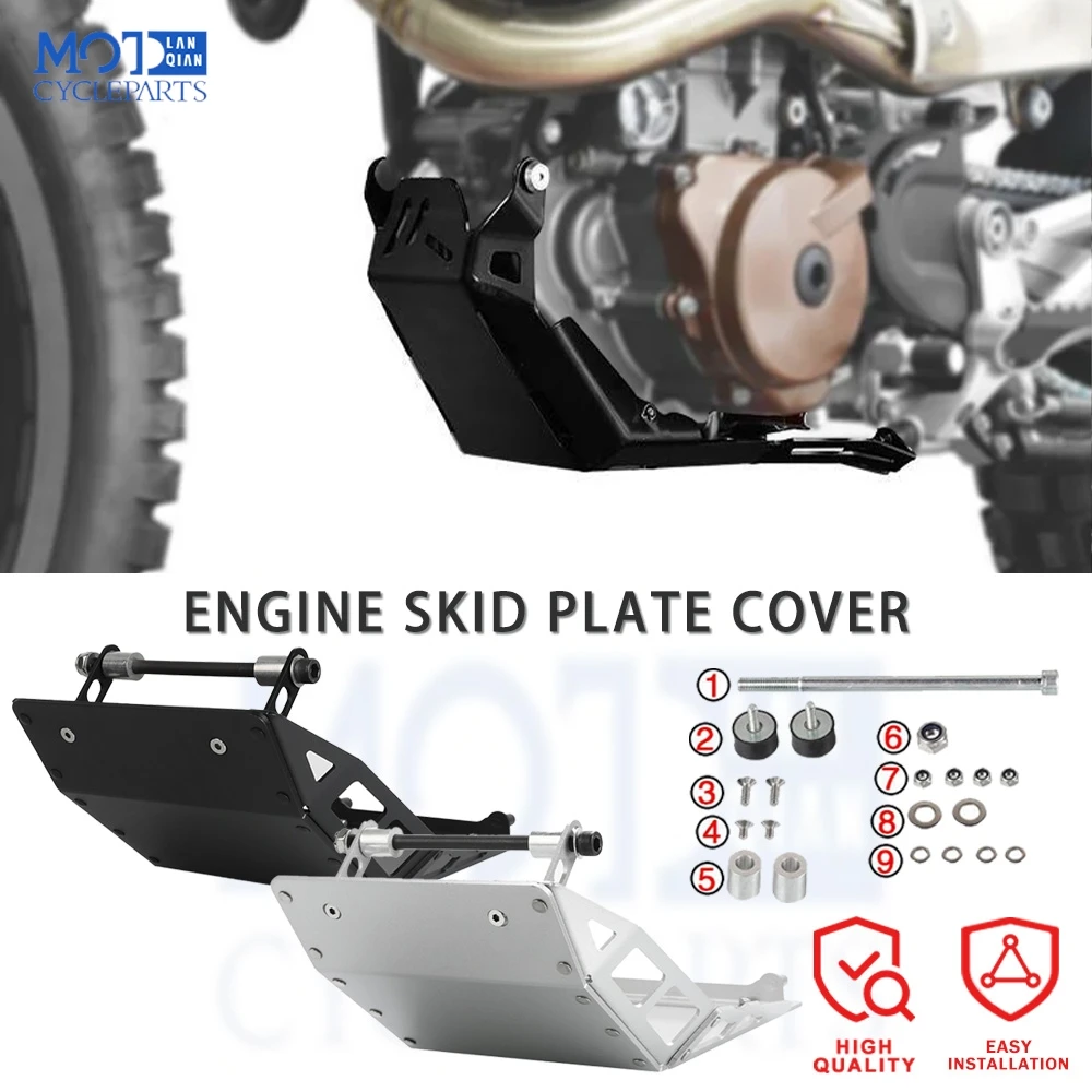 Motorcycle Parts Bash Skid Plate Engine Guard Lower Chassis Cover For GASGAS GAS GAS 700 ES 700 SM 700ES 2022 2023 2024 700SM