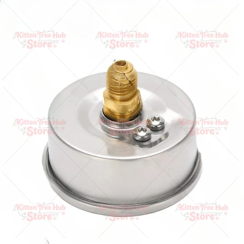 High Precision Pressure Gauge, European Standard Stainless Steel Seismic Gauge YN63 Steam Hydraulic Gauge 16bar Axial Type