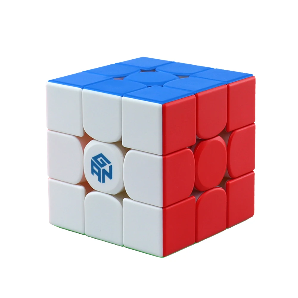 GAN 356 ME 3X3 Magnetic Magic Speed Cube Stickerless Professional Fidget Toys GAN 356ME Cubo Magico Puzzle Kids Toys