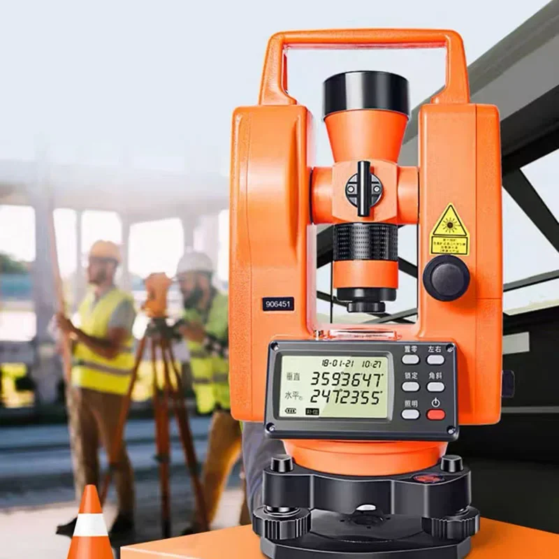 Single/double Laser Electronic Theodolite High-Precision Construction Engineering Measurement Surveying Mapping Instrument