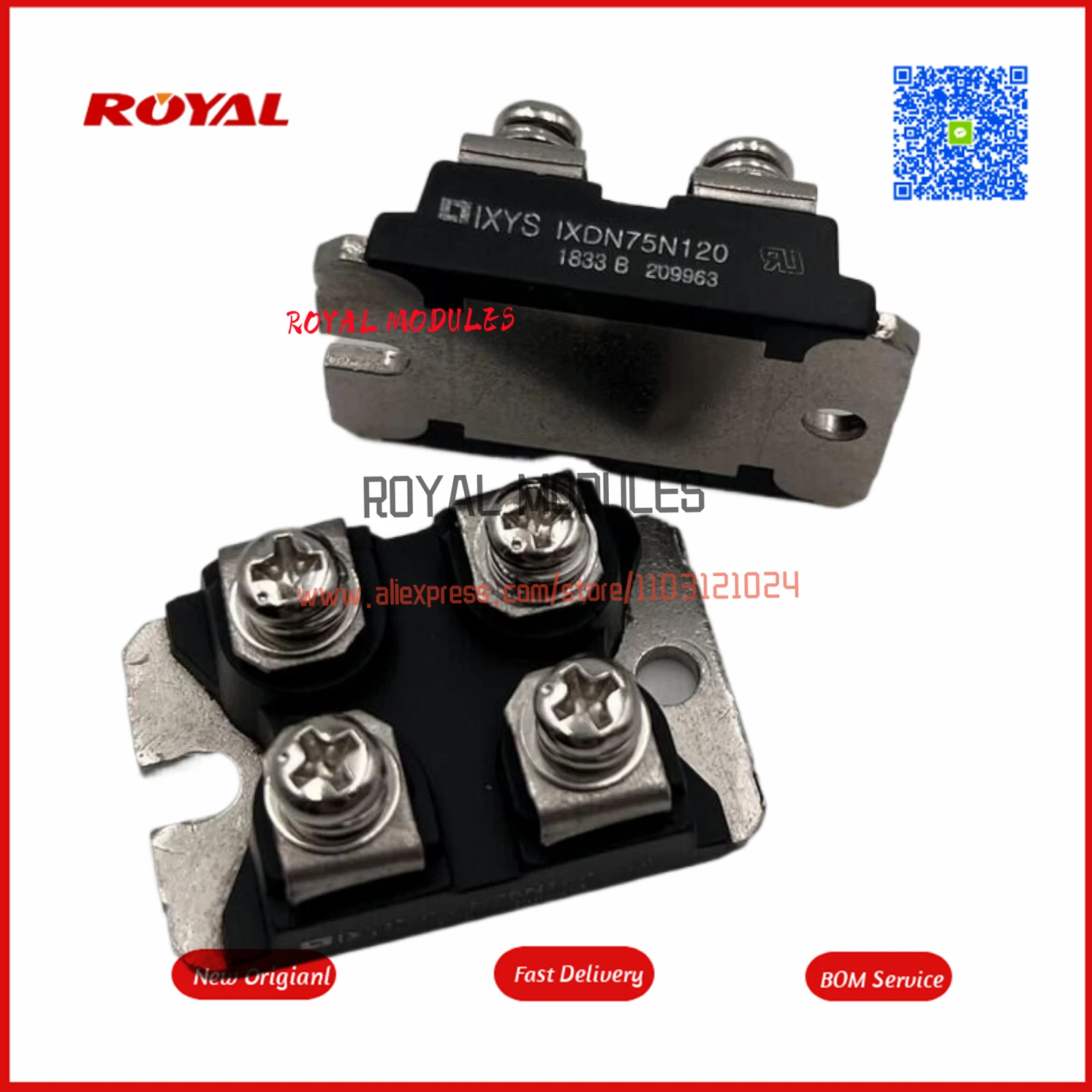 IXDN75N120 IXDN55N120D1 nuevo módulo