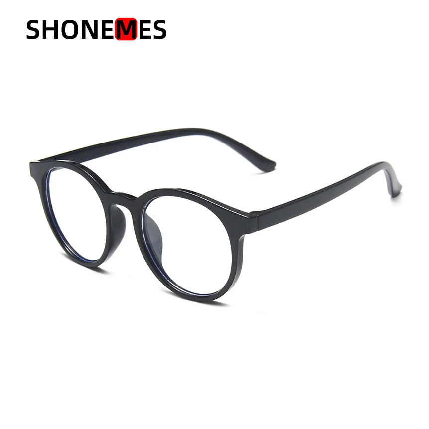 Shonemes Round Glasses Frame Children Blue Light Blocking Eyeglasses Optical Computer Eyewear Candy Color for Girls Boys