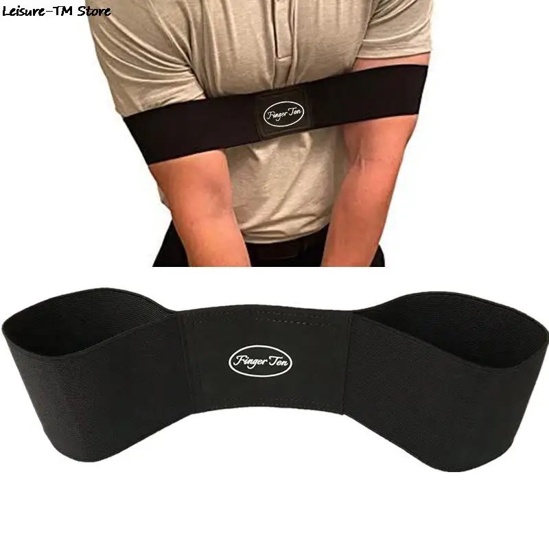 Professional Elastic Golf Swing Trainer Arm Belt Gesture Alignment Training Aid Outdoor Sports For Golf Sports Accessory