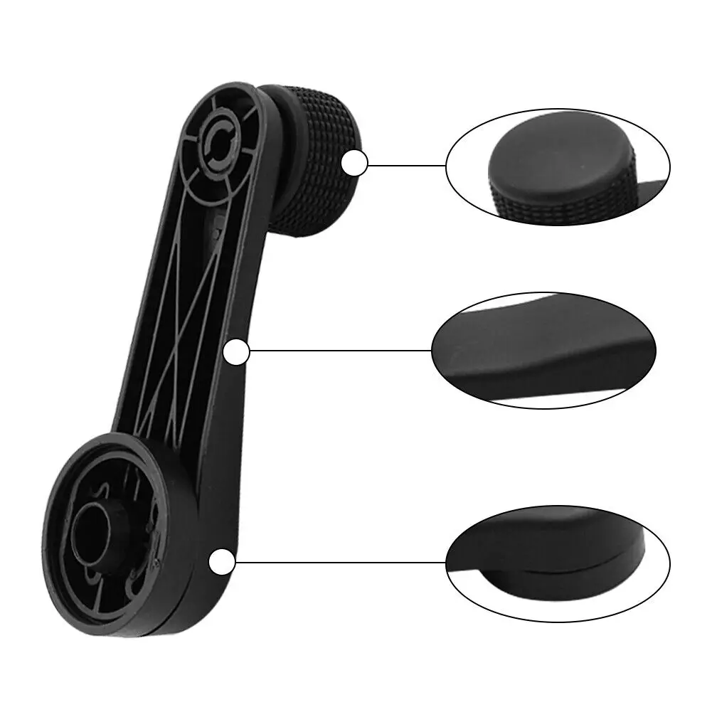 2Pcs Car Window Winder Crank Handle Window Winder Handle Hand Crank Regulator For VW T4 T5 Transporter Golf Seat