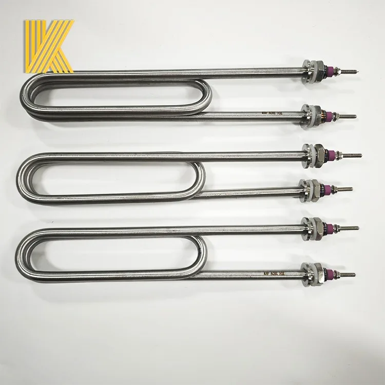 Riscaldatore tubolare ad immersione a forma di U in acciaio inossidabile 380V 1000W