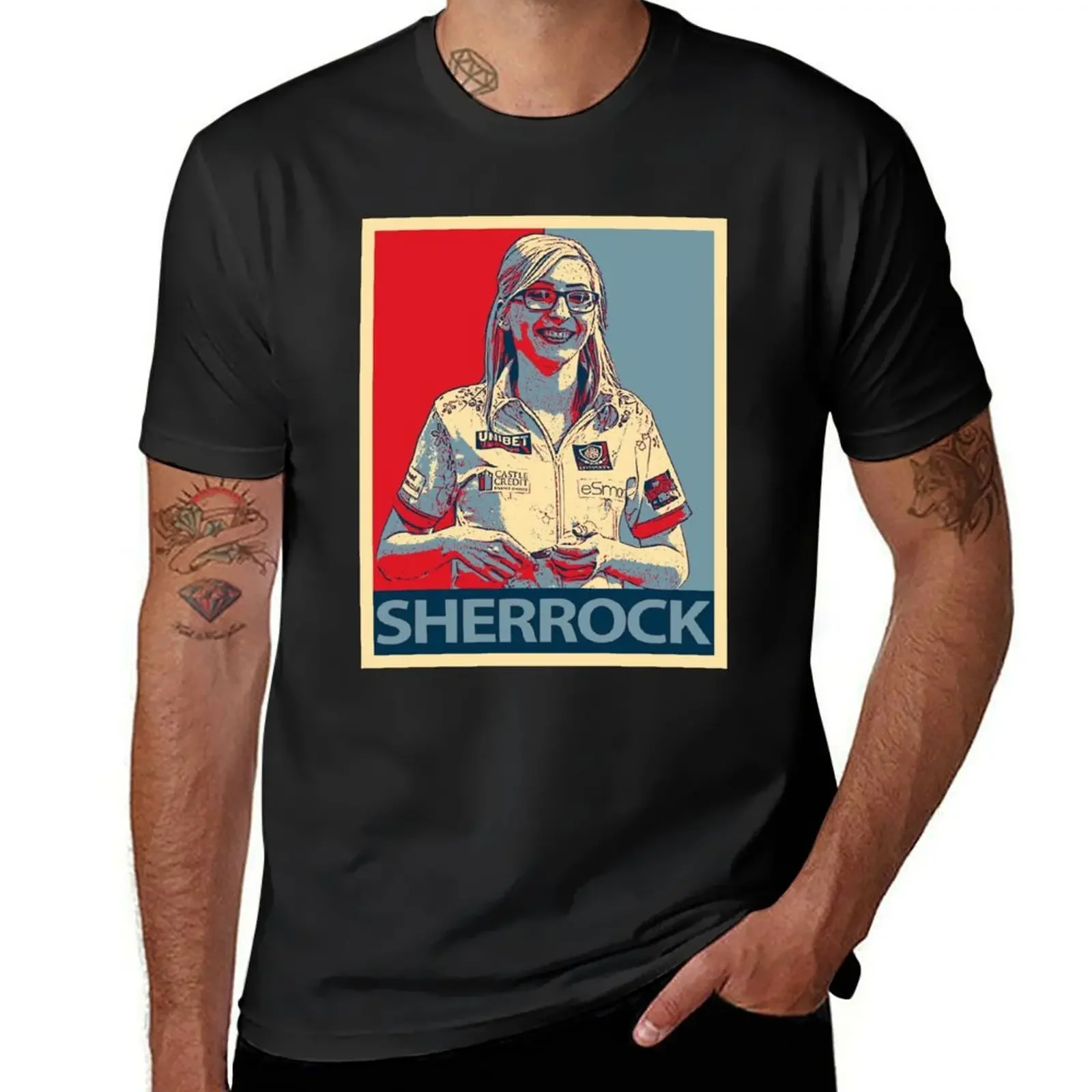 Fallon Sherrock T-Shirt designer shirts graphic tee shirt Men's t-shirt