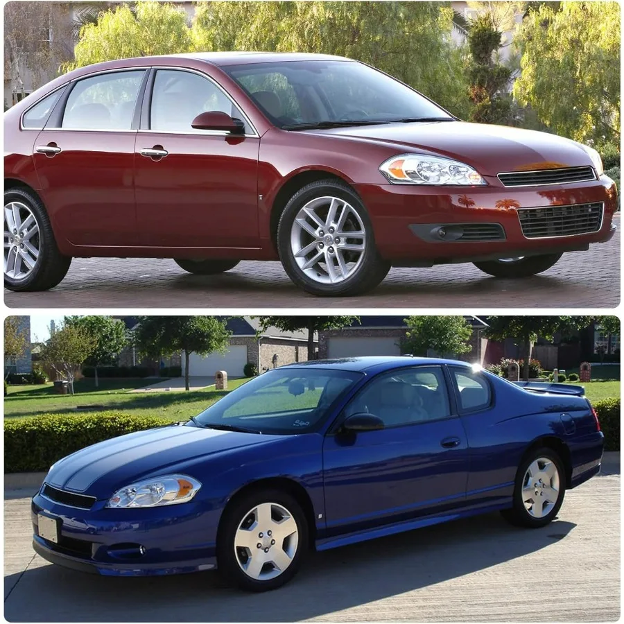 ل 20062013 تشيفي إمبالا مجموعة مصابيح أمامية متوافقة مع 20142016 إمبالا المحدودة 20062007 مونتي كارلو كروم الإسكان مع أ