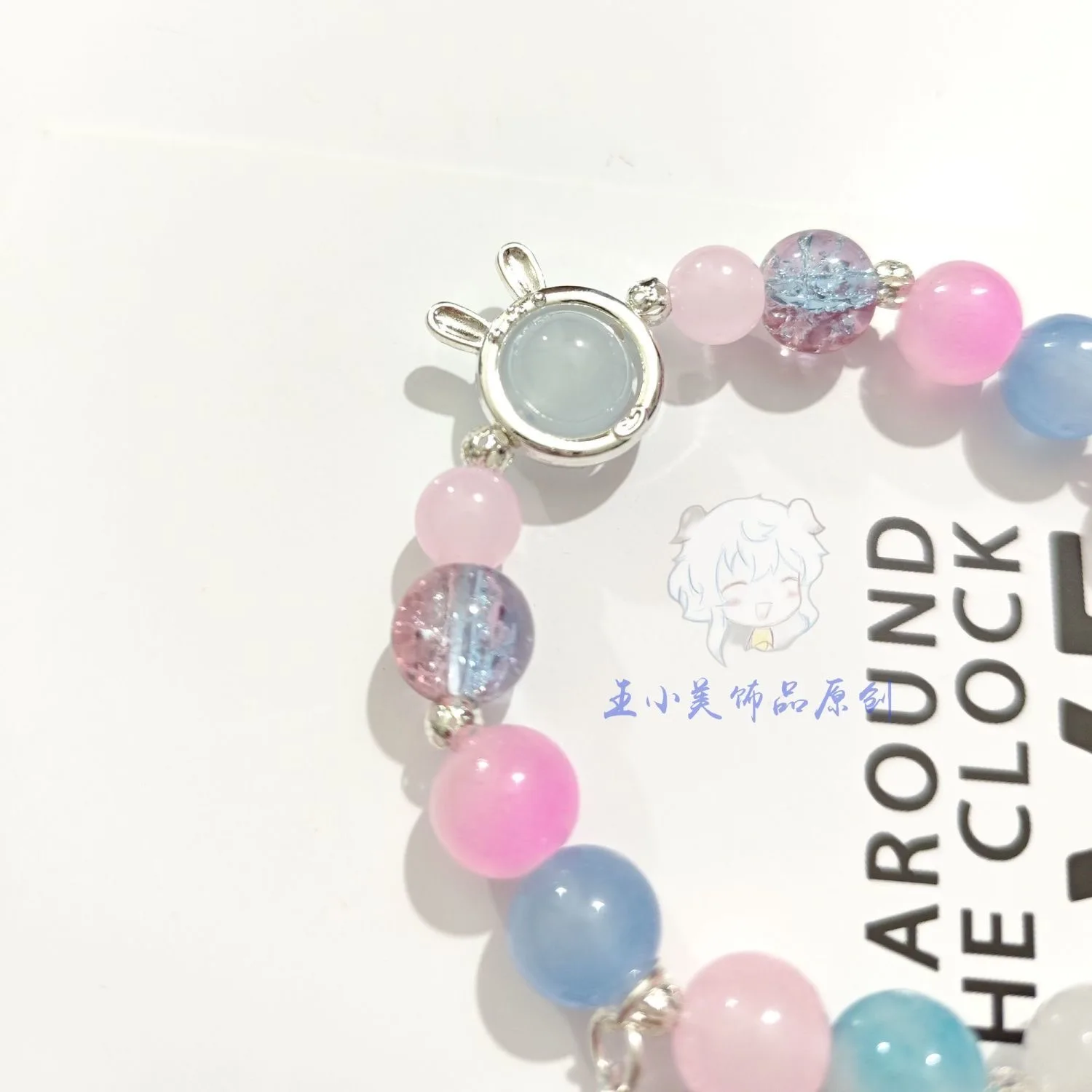 Genshin Impact Sigewinne Cosplay Bracelets Handmade Unisex Beads Anime Game Jewelry Accessories Gifts Free Shipping Item