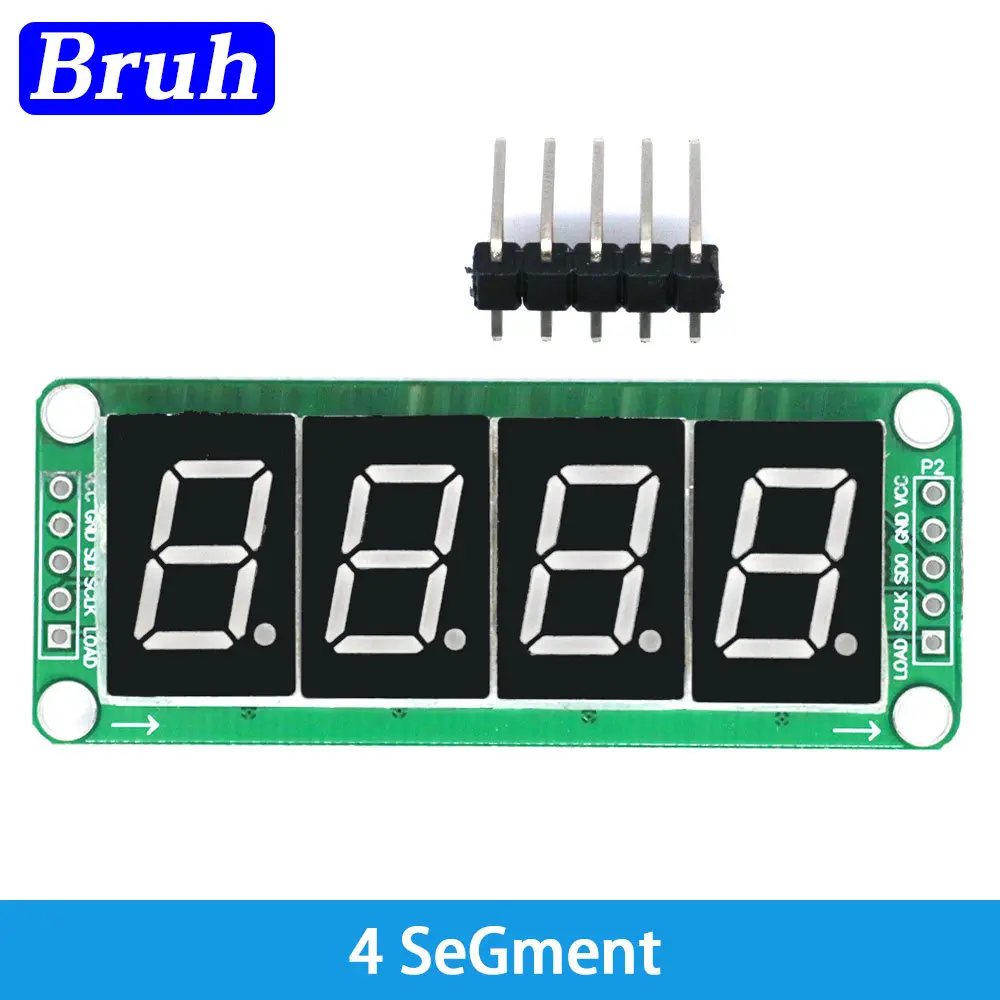 Static drive 2 3 4 segment Digital Tube LED Display Module 2 Digital 74HC595 tube 100% new original