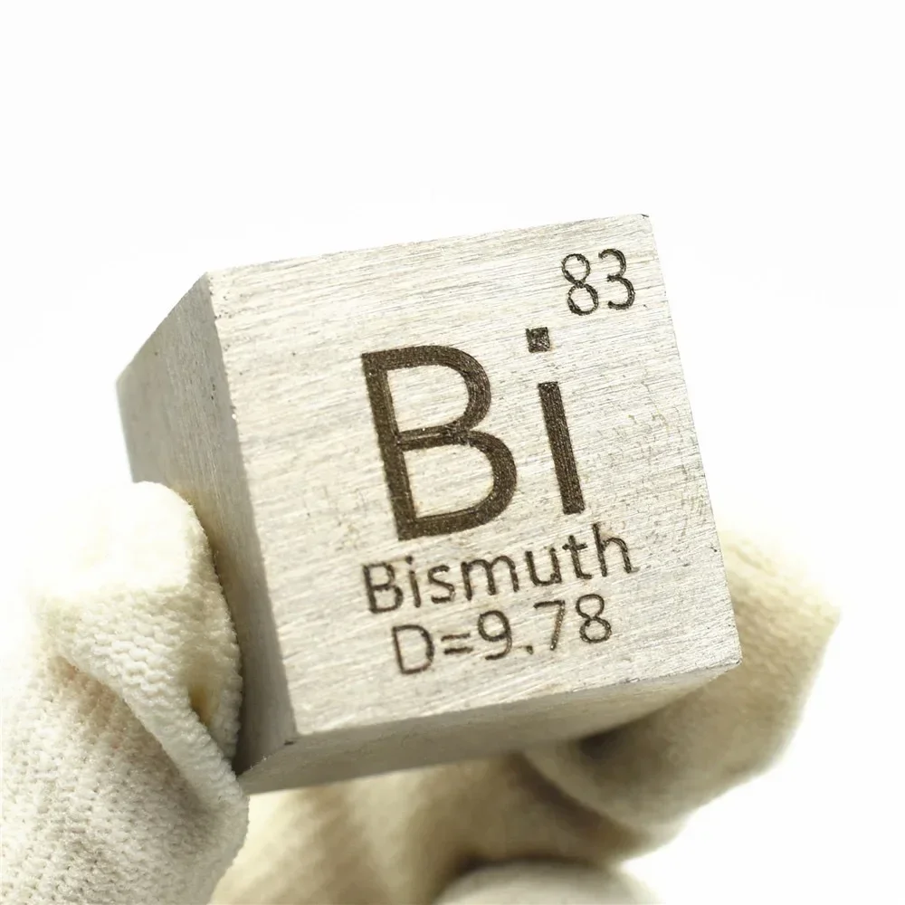 

Bismuth Metal 1 Inch 25.4mm Density Cube 99.99% Pure for Element Collection