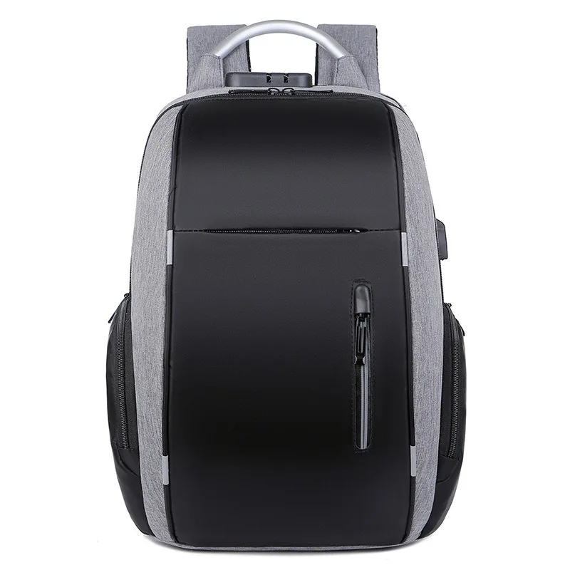 Men's business bag, laptop bag, multifunctional USB backpack, large capacity backpack