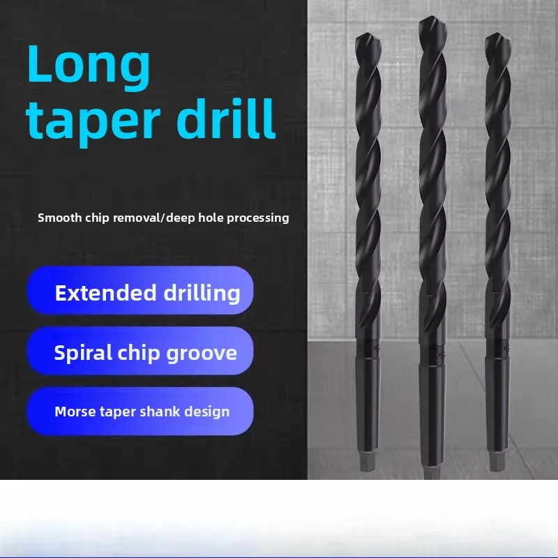 

Chenliang Long Taper Shank Twist Drill 14 15 16 17 18 19 20 21 22 23 24-30mm