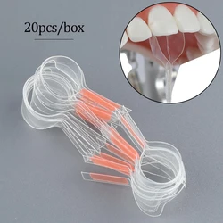 1 Stuks Tandheelkundige Zelfklevende Transparante Doorsnede Contourmatrix Tandheelkundige Matrix Twin Anterieure Matrice Tandarts Polyester Matrices