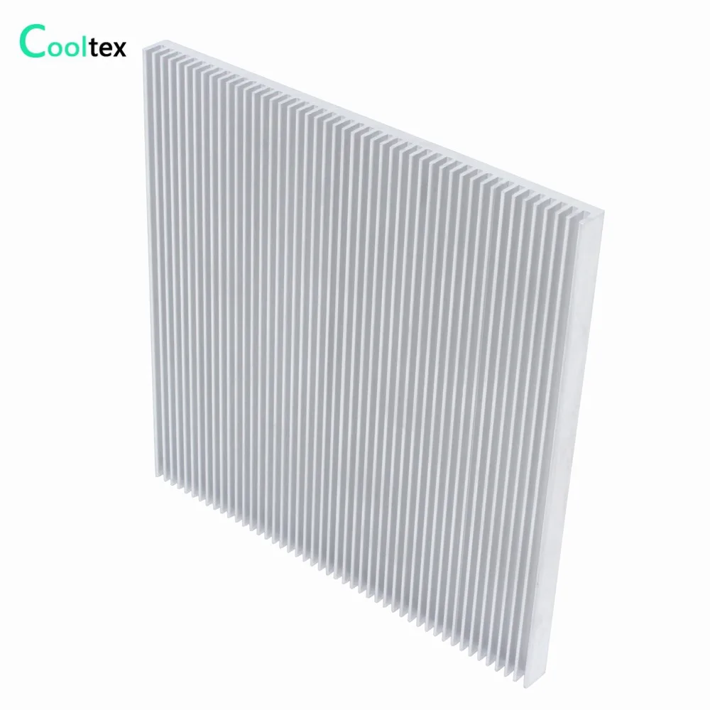 Aluminiowy radiator 120x120x8mm Radiator Radiator Cooler dla chipa LED Elektroniczne rozpraszanie ciepła Chłodzenie — zdjęcie produktu 3