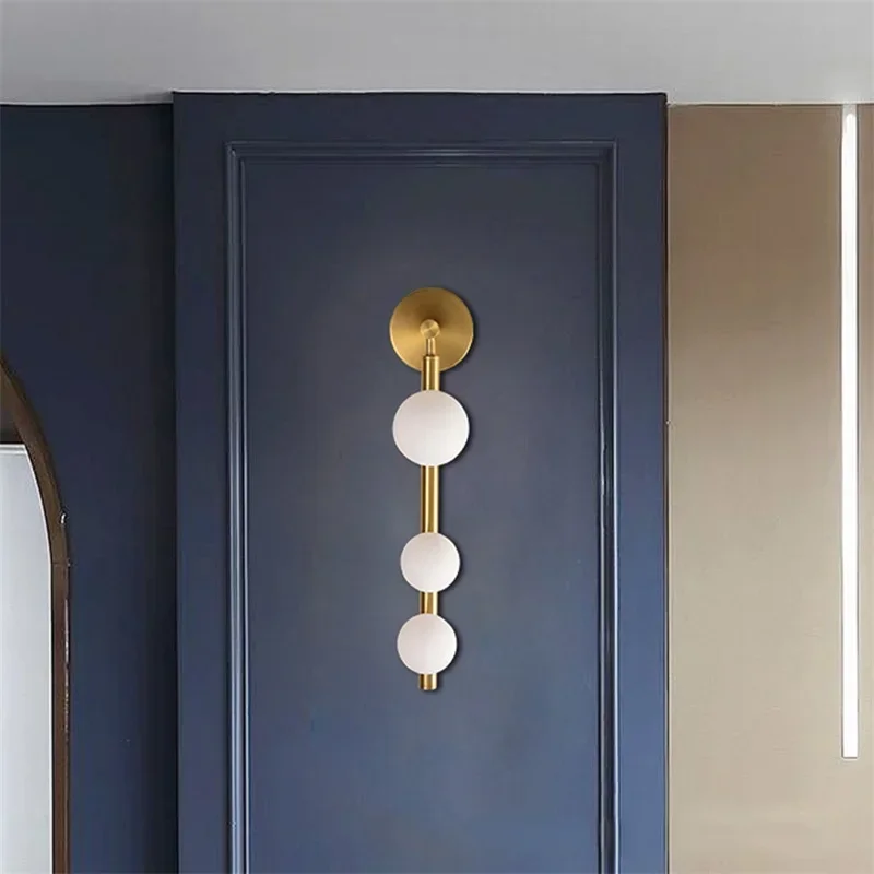 GISELLE Nordic Wall Lamps Contemporary Simple Indoor LED Decorative Bedside Lighting Fixtures