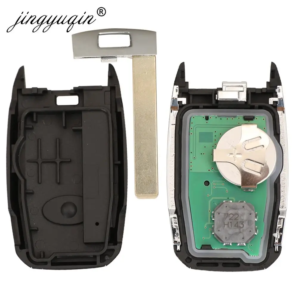 jingyuqin for KIA Optima 2016-2020 Smart Keyless 95440-D4000 95440-D5000 433MHz ID47 4BTN Aftermarket Remote Car Key SY5JFFGE04