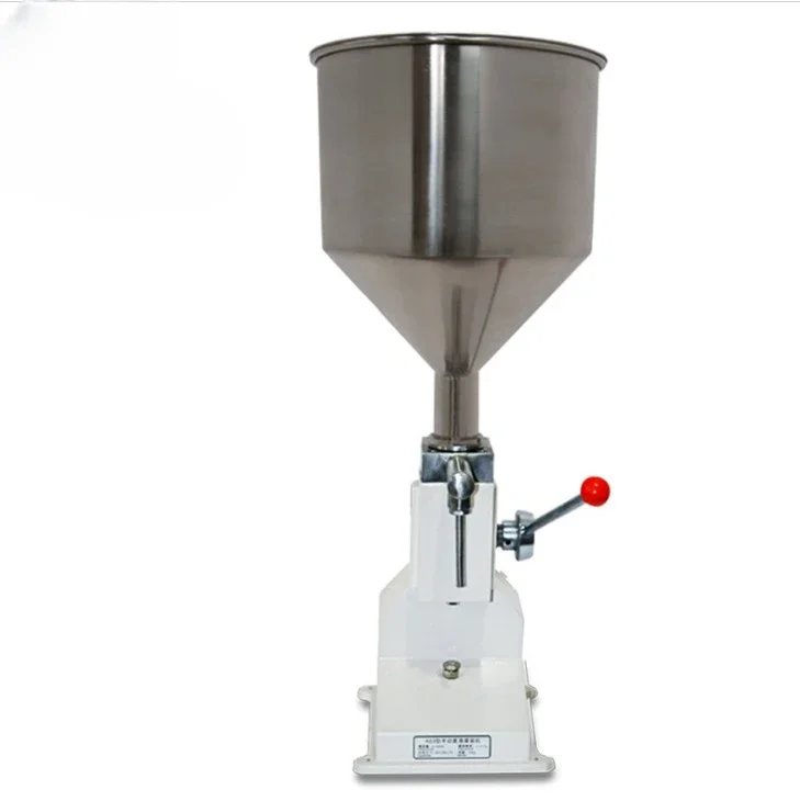 A03 5-50ML Manual Liquid and Cream Filling Machine  400BPH 500BPH 100BPH 200BPH