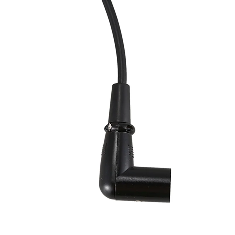 كابل XLR يومي 4X بزاوية قائمة ذكر إلى أنثى، سلك ميكروفون، سلك سلك إشارة DMX للتوازن/الخلاط/المكبر للصوت