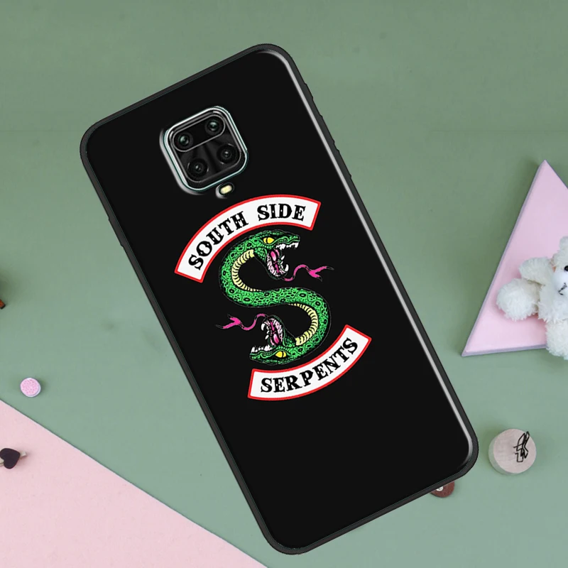 Riverdale South Side Serpents Funda For Xiaomi Redmi Note 12 Pro 12S 11 Pro 11S 8 9 10 Pro 10S 9S Redmi 12C 9C 10C Case